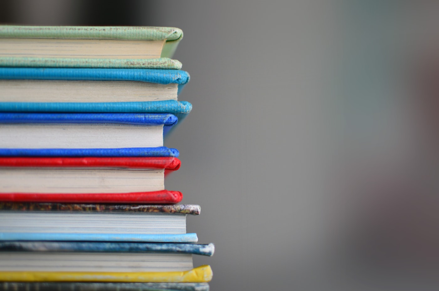 Open textbook on a desk ready to scan